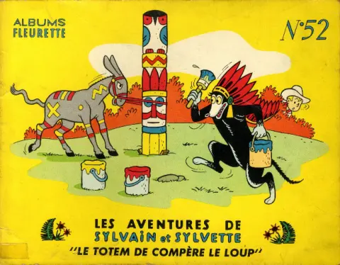 Sylvain et Sylvette Tome 52 Le totem de compère le loup