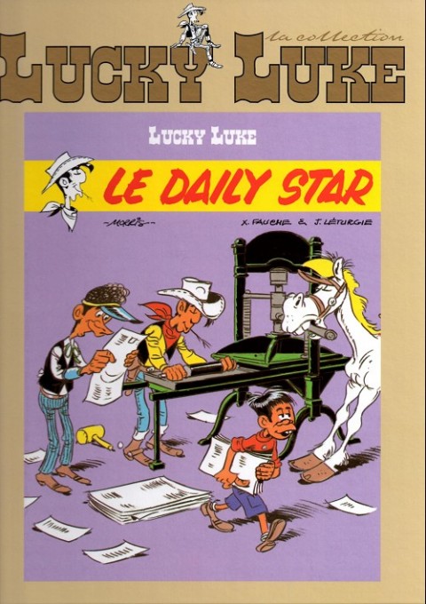 Couverture de l'album Lucky Luke La collection Tome 25 Le Daily Star