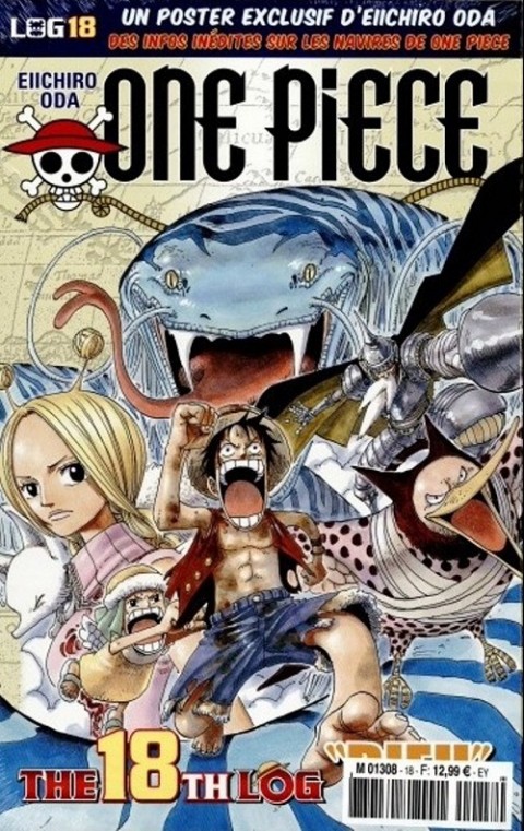 Couverture de l'album One Piece La collection - Hachette The 18th Log