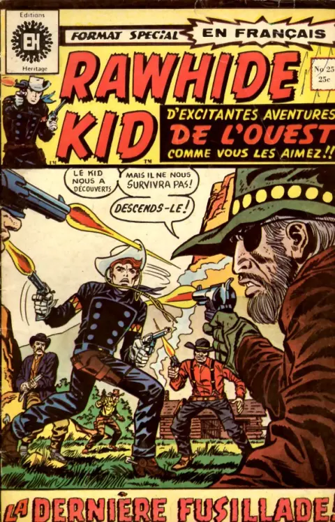 Rawhide Kid N° 25 Le dernier combat