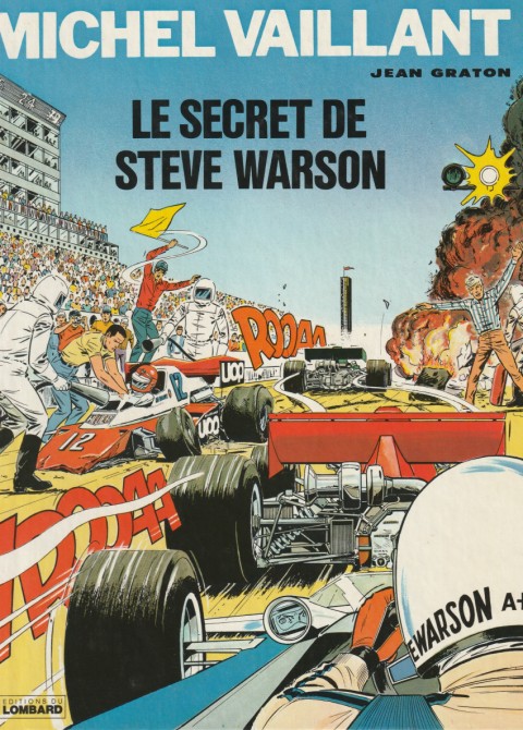 Couverture de l'album Michel Vaillant Tome 28 Le secret de Steve Warson