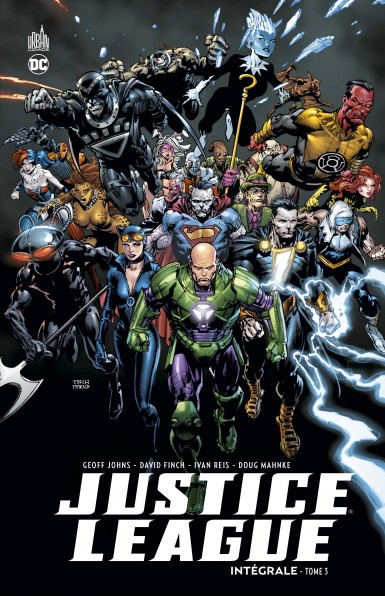 Couverture de l'album Justice League Tome 3 Intégrale