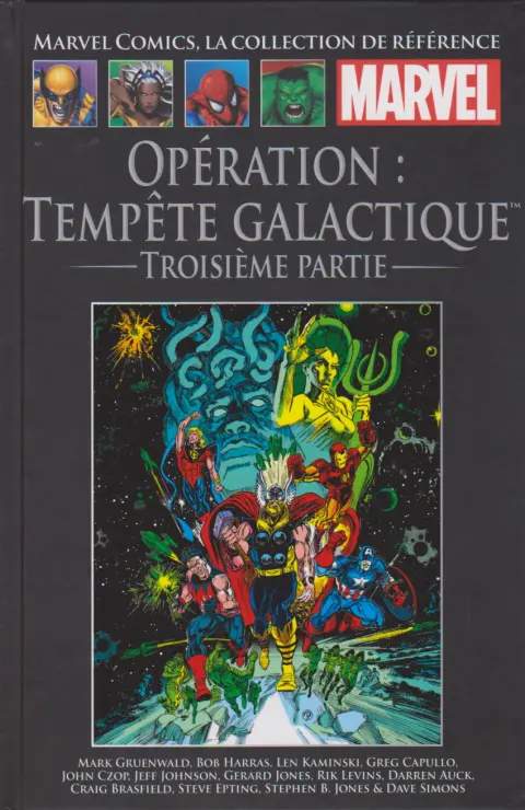 Marvel Comics - La collection de référence Tome 186 Opération : Tempête Galactique : Troisième Partie