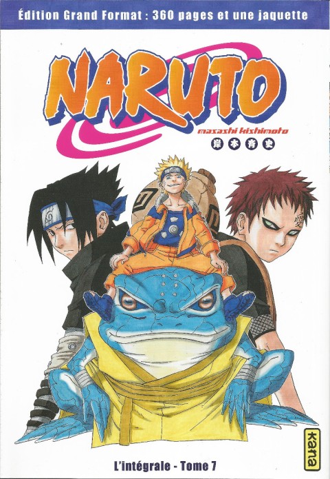 Couverture de l'album Naruto L'intégrale Tome 7
