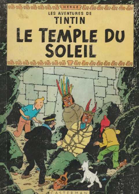 Couverture de l'album Tintin Tome 14 Le temple du soleil