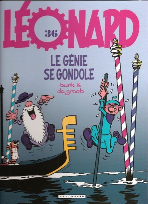 Couverture de l'album Léonard Tome 36 Le génie se gondole