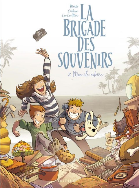 Couverture de l'album La brigade des souvenirs 2 Mon île adorée