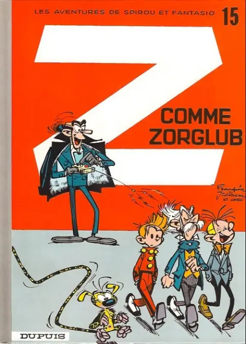 Spirou et Fantasio Tome 15 Z comme Zorglub
