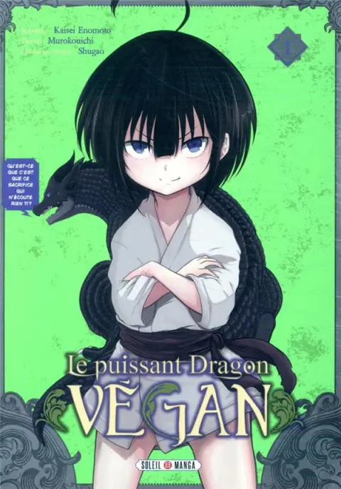 Le puissant dragon Vegan