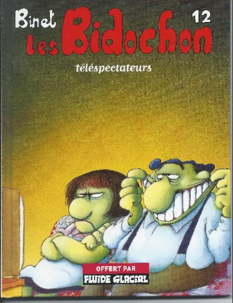 Couverture de l'album Les Bidochon Petit format Tome 12 Les Bidochon téléspectateurs