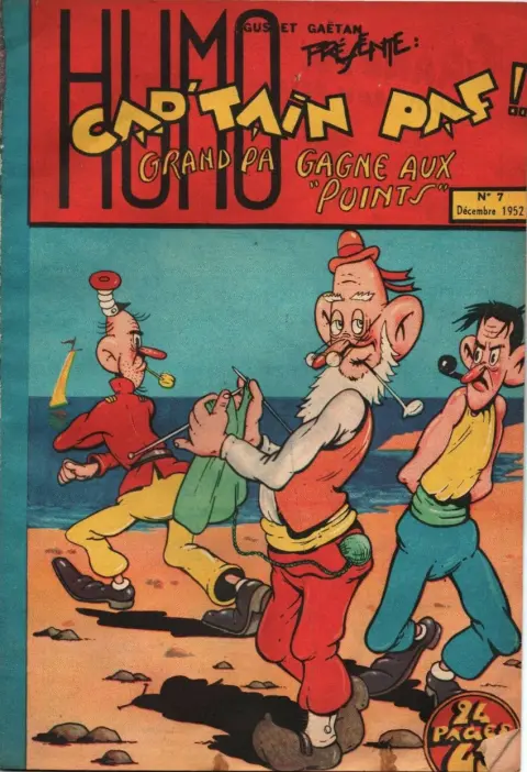 Cap'tain Paf !.. Tome 7 Grand'Pa Gagne aux ''points''