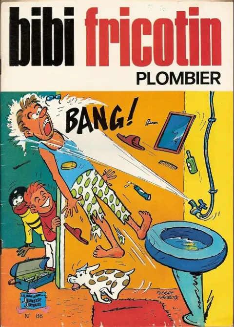 Bibi Fricotin 2e Série - Societé Parisienne d'Edition Tome 86 Bibi Fricotin plombier