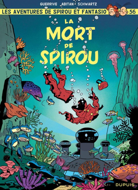 Couverture de l'album Spirou et Fantasio Tome 56 La mort de Spirou