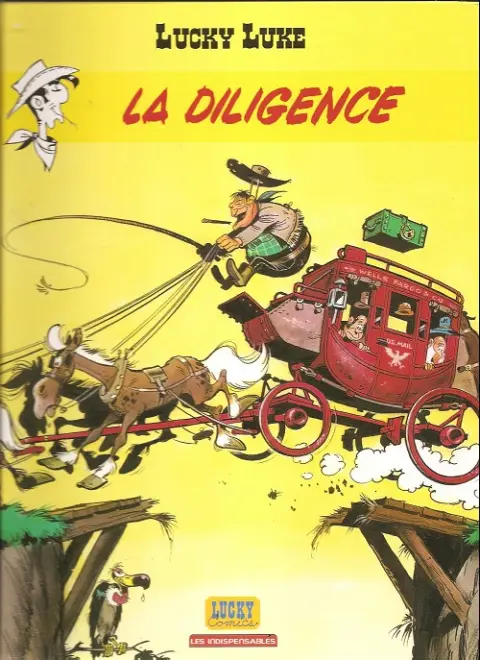 Couverture de l'album Lucky Luke Tome 32 La Diligence