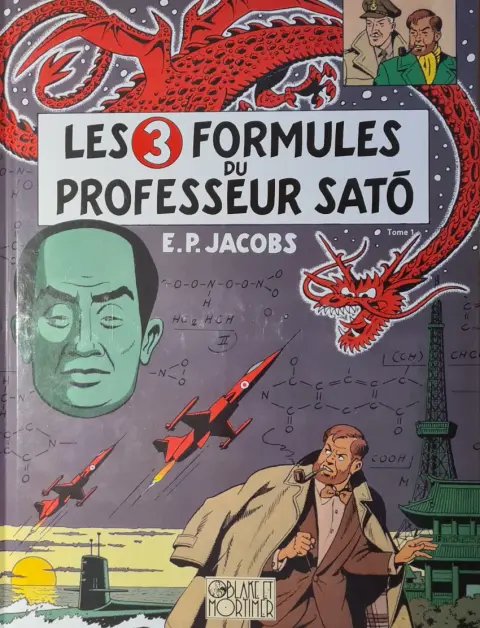 Couverture de l'album Blake et Mortimer Tome 11 Les 3 formules du professeur Sato