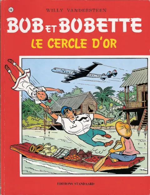 Couverture de l'album Bob et Bobette Tome 118 Le cercle d'Or