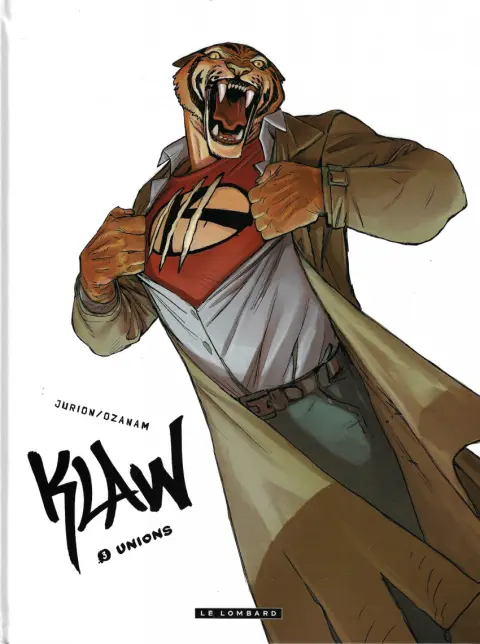 Couverture de l'album Klaw Tome 3 Unions