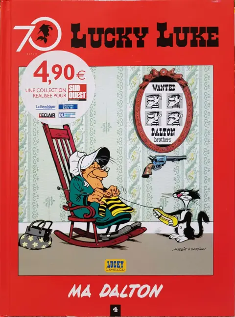 Lucky Luke 70 ans Tome 4 Ma Dalton