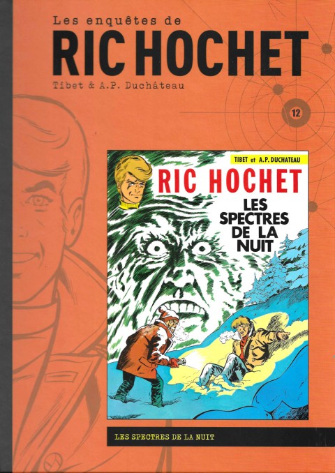 Couverture de l'album Les enquêtes de Ric Hochet Tome 12 Les spectres de la nuit