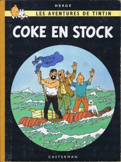 Couverture de l'album Tintin Tome 19 Coke en stock