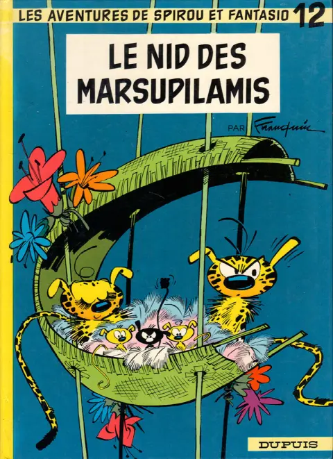 Couverture de l'album Spirou et Fantasio Tome 12 Le nid des Marsupilamis