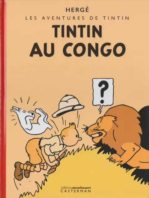 Couverture de l'album Tintin Tome 2 Tintin au Congo