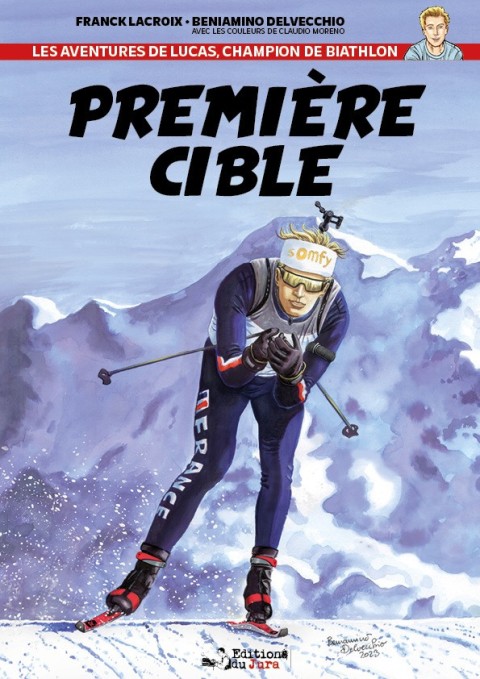 Couverture de l'album Les aventures de Lucas, champion de biathlon 1 Première cible