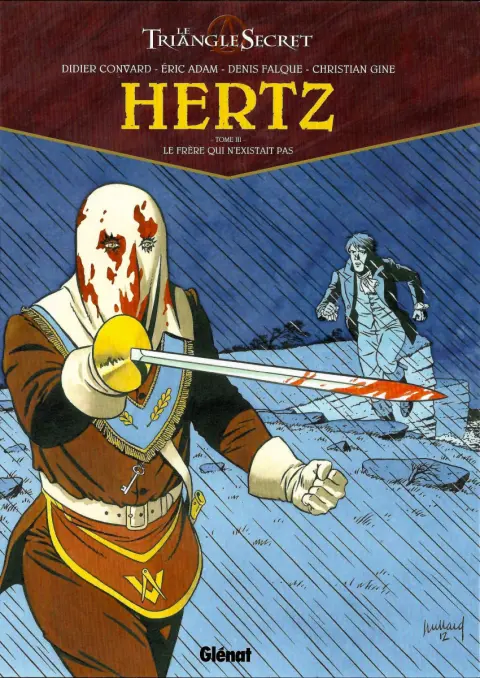 Couverture de l'album Le Triangle secret - Hertz Tome 3 Le frère qui n'existait pas