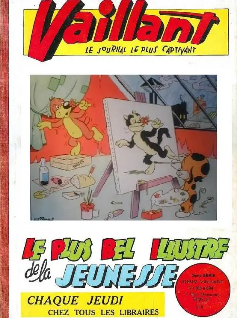 Vaillant 2ème série Album N° 9