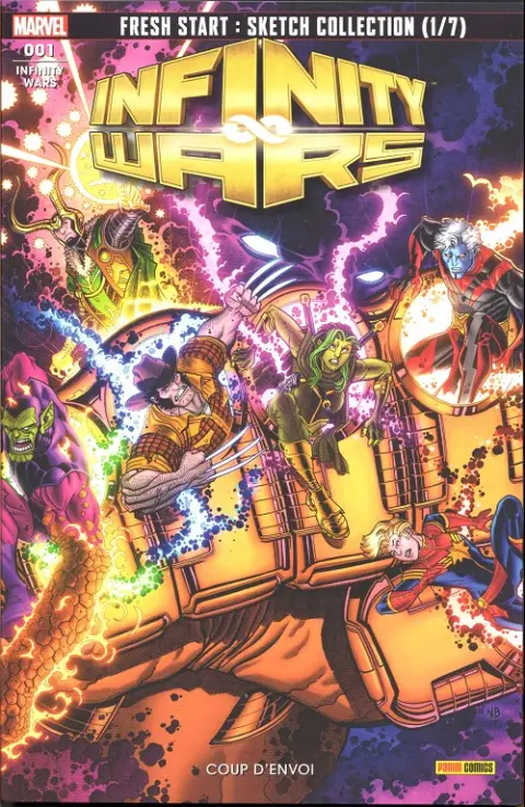 Infinity Wars 001 Coup d'envoi