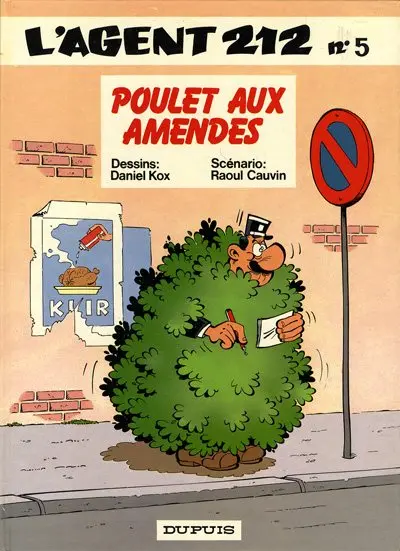 Couverture de l'album L'Agent 212 Tome 5 Poulet aux amendes