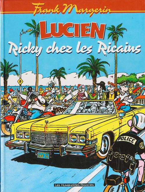 Couverture de l'album Lucien Tome 7 Ricky chez les Ricains