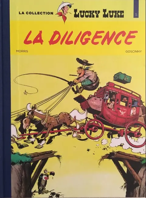 Couverture de l'album Lucky Luke La collection Tome 5 La diligence