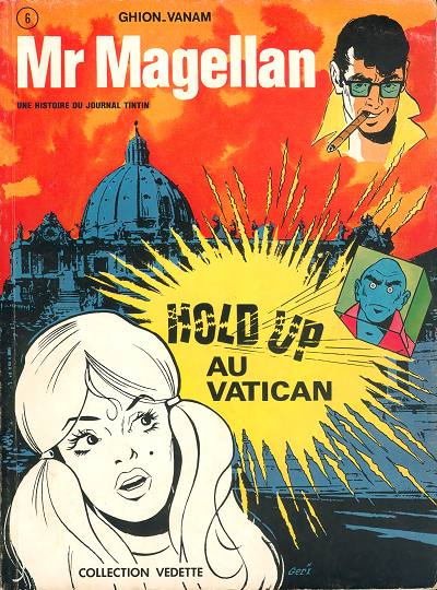 Couverture de l'album Mr Magellan Vedette Tome 2 Hold-up au Vatican