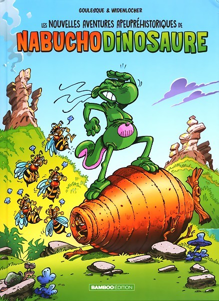 Couverture de l'album Les nouvelles aventures apeupréhistoriques de Nabuchodinosaure Tome 2