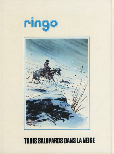 Verso de l'album Ringo Tome 3 Trois salopards dans la neige