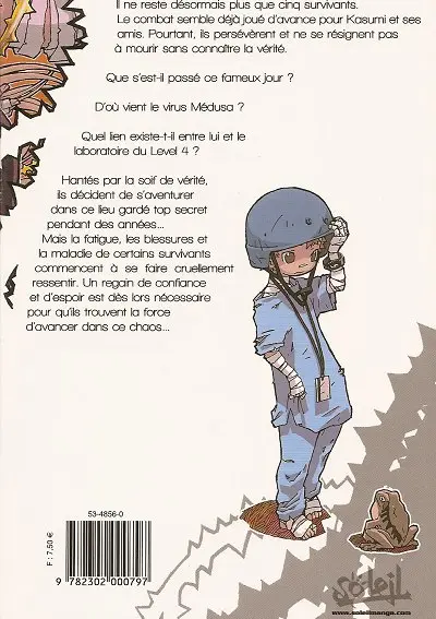 Verso de l'album Le Roi des ronces Vol. 3