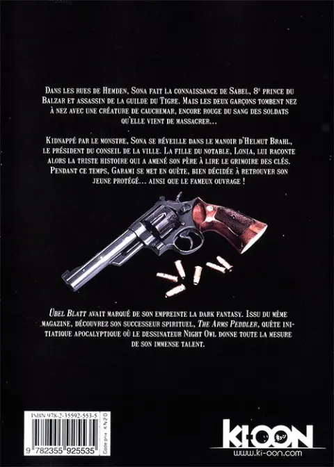 Verso de l'album The Arms Peddler 7