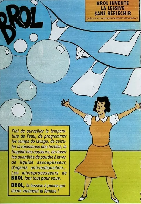 Verso de l'album Tintin Paris Flash