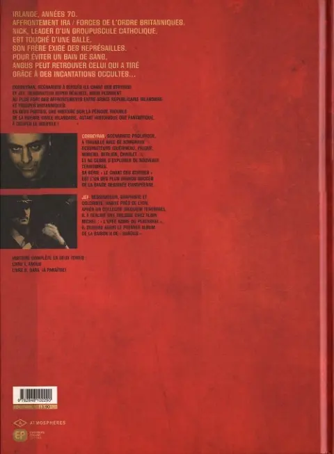 Verso de l'album Une balle dans la tête Tome 1 Angus