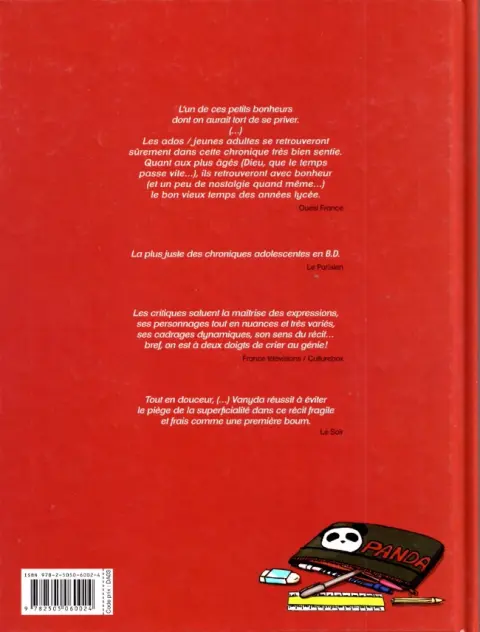 Verso de l'album Valentine Tome 5