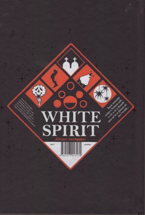 Verso de l'album White Spirit
