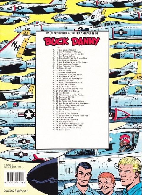 Verso de l'album Buck Danny Tome 2 Les mystères de midway