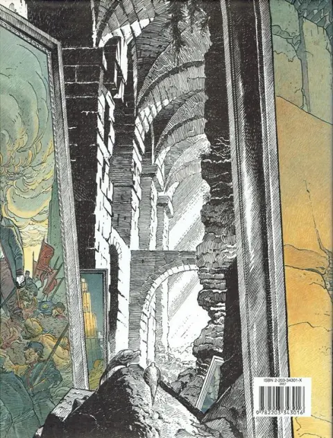 Verso de l'album Les Cités obscures Tome 3 La tour