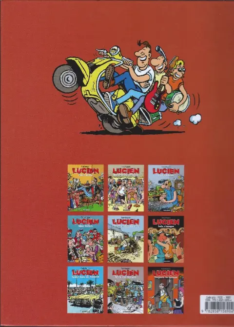 Verso de l'album Lucien Tome 4 Chez Lucien