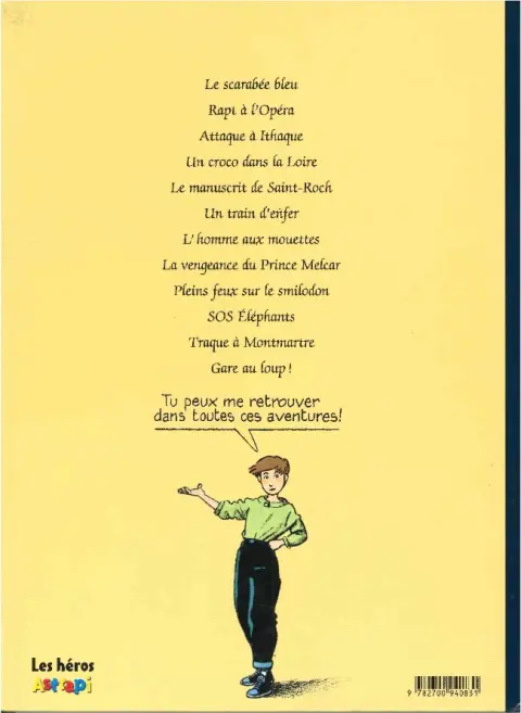 Verso de l'album Marion Duval Tome 7 L'homme aux mouettes