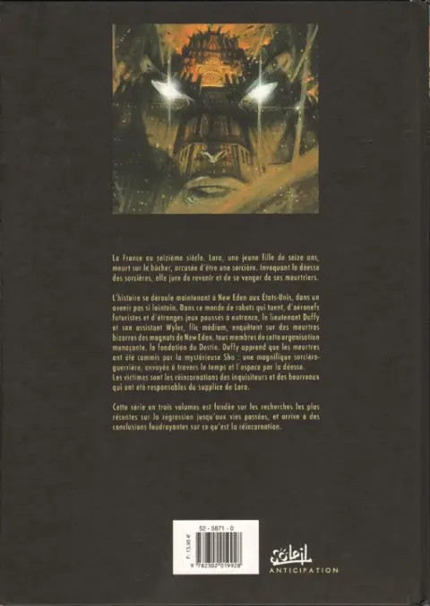 Verso de l'album Sha Tome 2 Soul Wound