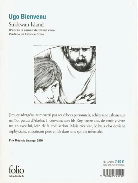 Verso de l'album Sukkwan Island