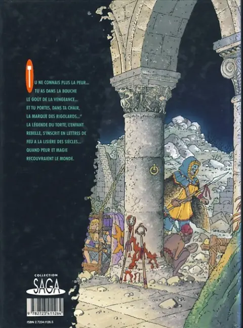 Verso de l'album Le Torte Tome 1 L'œuvre du fou
