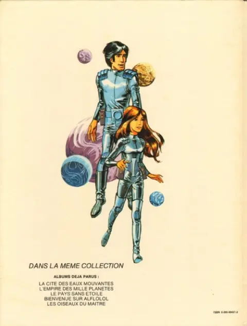 Verso de l'album Valérian Tome 1 La cité des eaux mouvantes